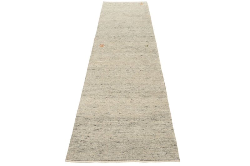 Tapis de couloir Tapis Gabbeh - Loribaft Indus - 292 x 83 cm - camel