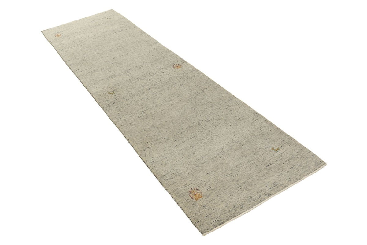 Tapis de couloir Tapis Gabbeh - Loribaft Indus - 241 x 74 cm - camel
