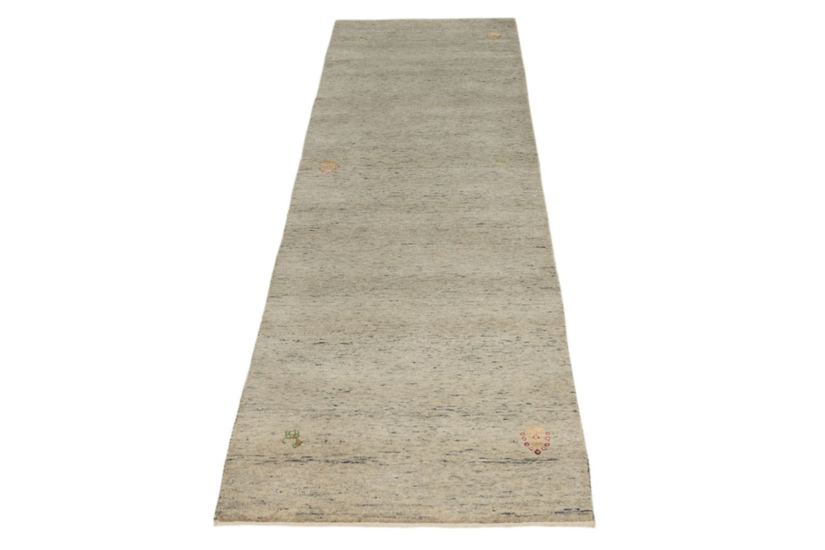 Tapis de couloir Tapis Gabbeh - Loribaft Indus - 241 x 74 cm - camel