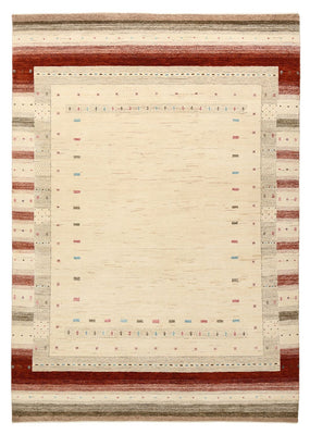 Tapis Gabbeh - Loribaft Indus - 243 x 171 cm - beige clair