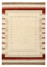 Tapis Gabbeh - Loribaft Indus - 243 x 171 cm - beige clair