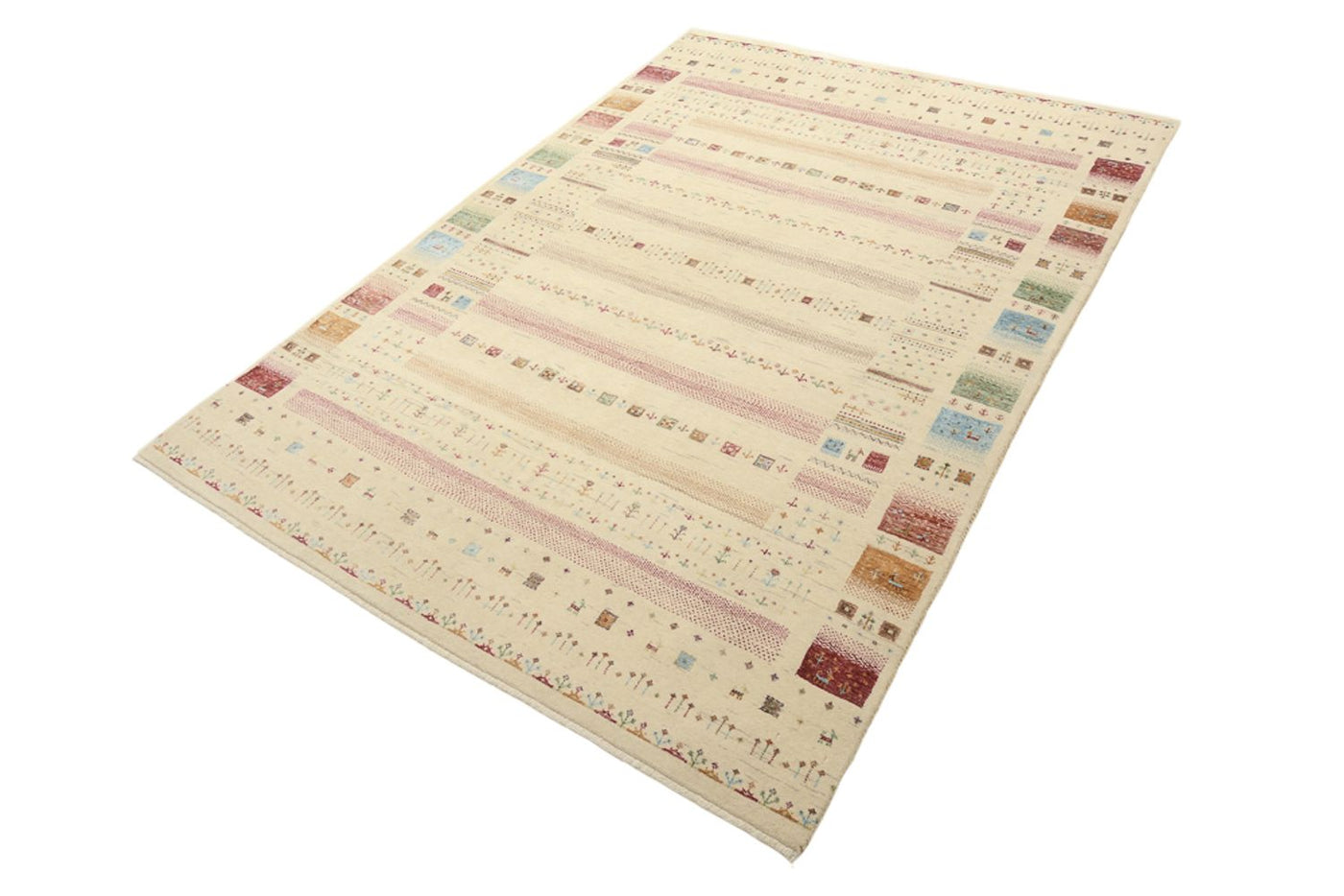 Tapis Loribaft indien Tapis 206x149cm - Tapis en laine