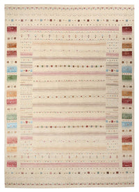 Tapis Gabbeh - Loribaft Indus - 356 x 251 cm - beige clair