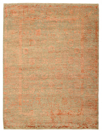 Tapis design - 231 x 175 cm - rouille