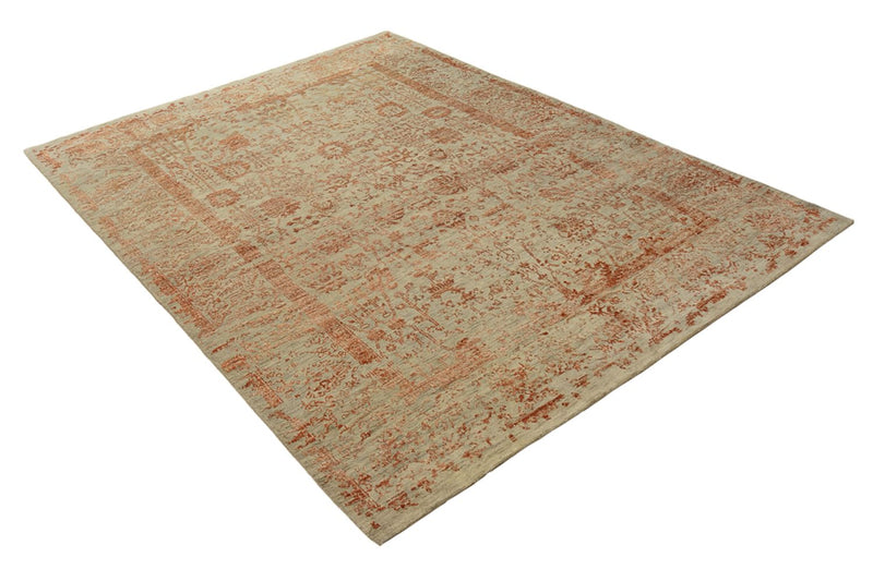 Tapis design - 231 x 175 cm - rouille