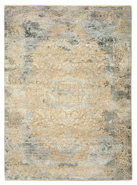 Tapis design - 197 x 145 cm - caramel