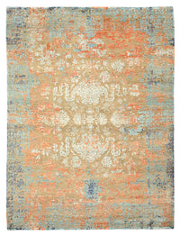 Tapis design - 195 x 149 cm - multicolore