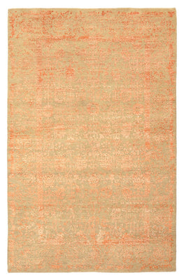 Tapis design - 184 x 121 cm - rouille