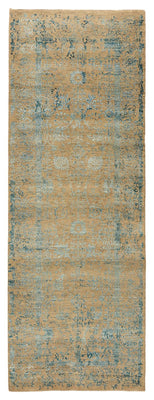 Tapis de couloir Tapis design - 243 x 84 cm - camel