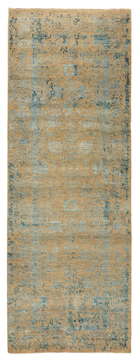 Tapis de couloir Tapis design - 243 x 84 cm - camel
