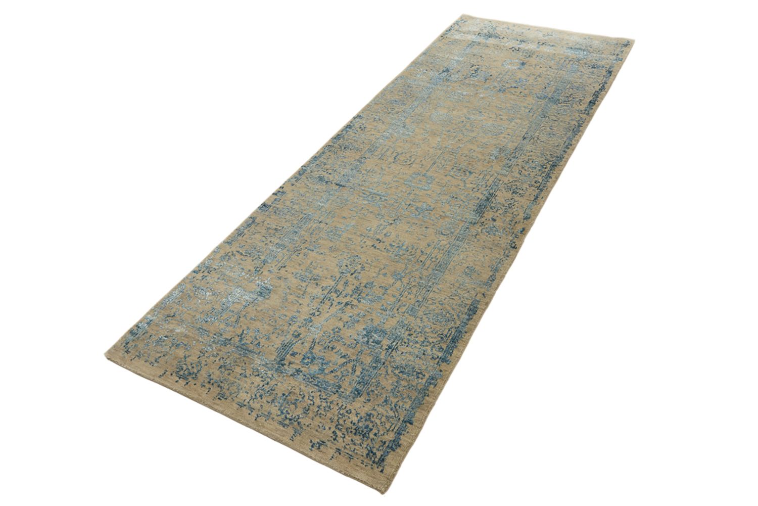 Tapis de couloir Tapis design - 243 x 84 cm - camel