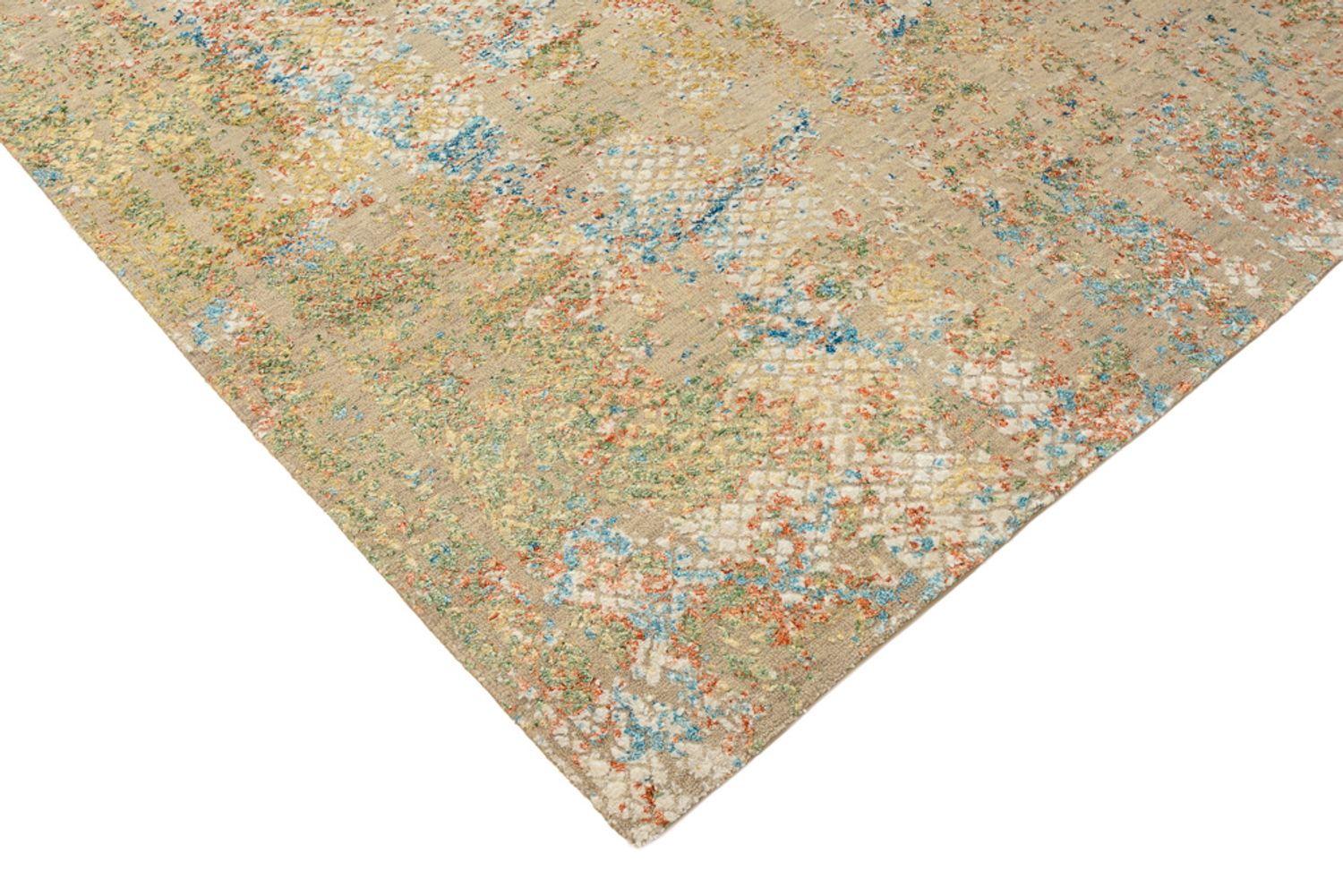 Tapis design - 203 x 146 cm - camel