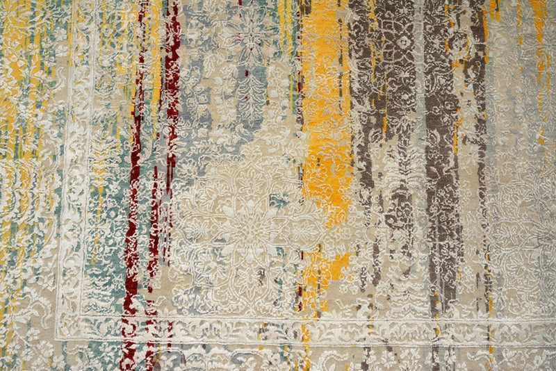 Tapis design - 349 x 252 cm - multicolore
