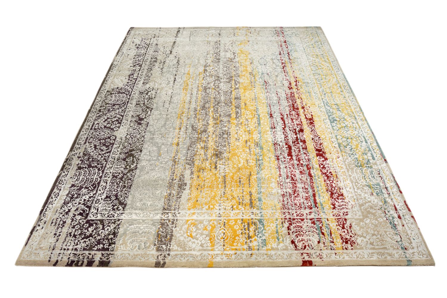 Tapis design - 349 x 252 cm - multicolore