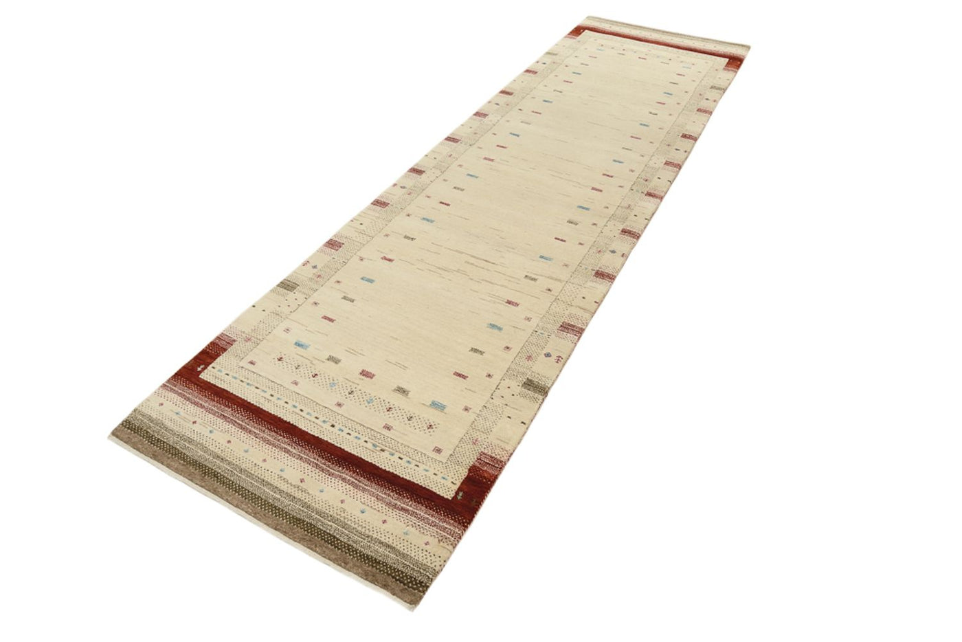 Tapis Loribaft indien Tapis 298x83cm - Tapis en laine