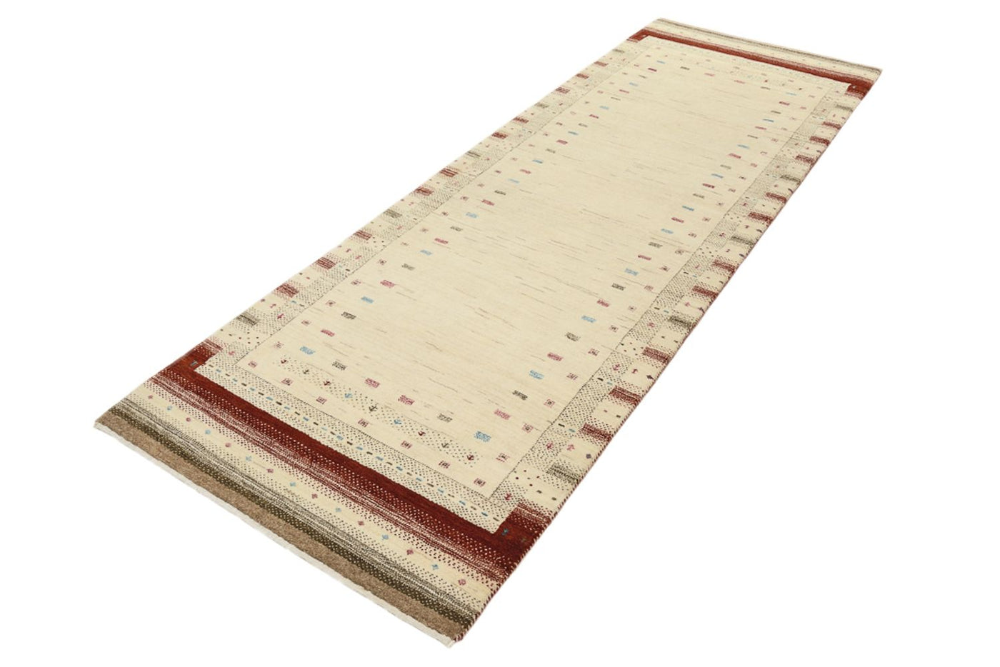 Tapis Loribaft indien Tapis 243x84cm - Tapis en laine