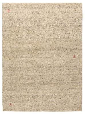 Tapis Gabbeh - Loribaft Indus - 238 x 175 cm - beige clair