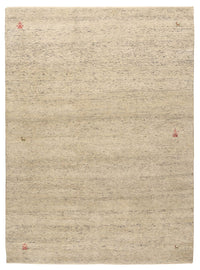 Tapis Gabbeh - Loribaft Indus - 238 x 175 cm - beige clair