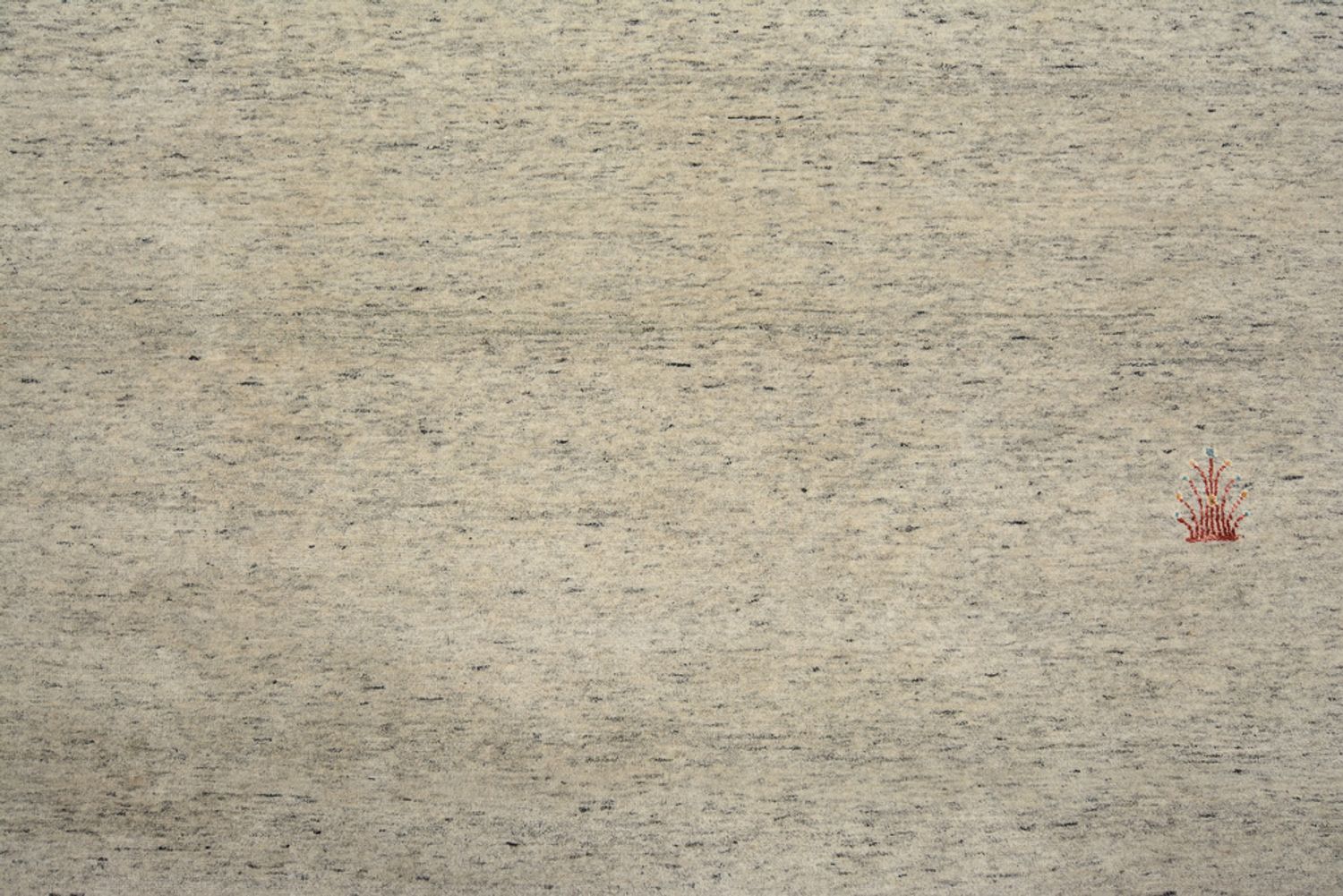 Tapis Gabbeh - Loribaft Indus - 238 x 175 cm - beige clair