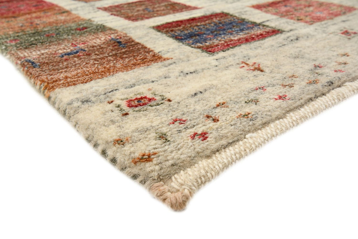 Tapis Gabbeh - Loribaft Indus - 142 x 76 cm - multicolore