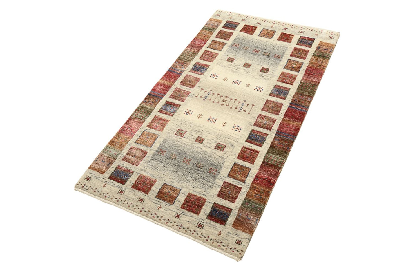 Tapis Loribaft indien Tapis 141x76cm - Tapis en laine