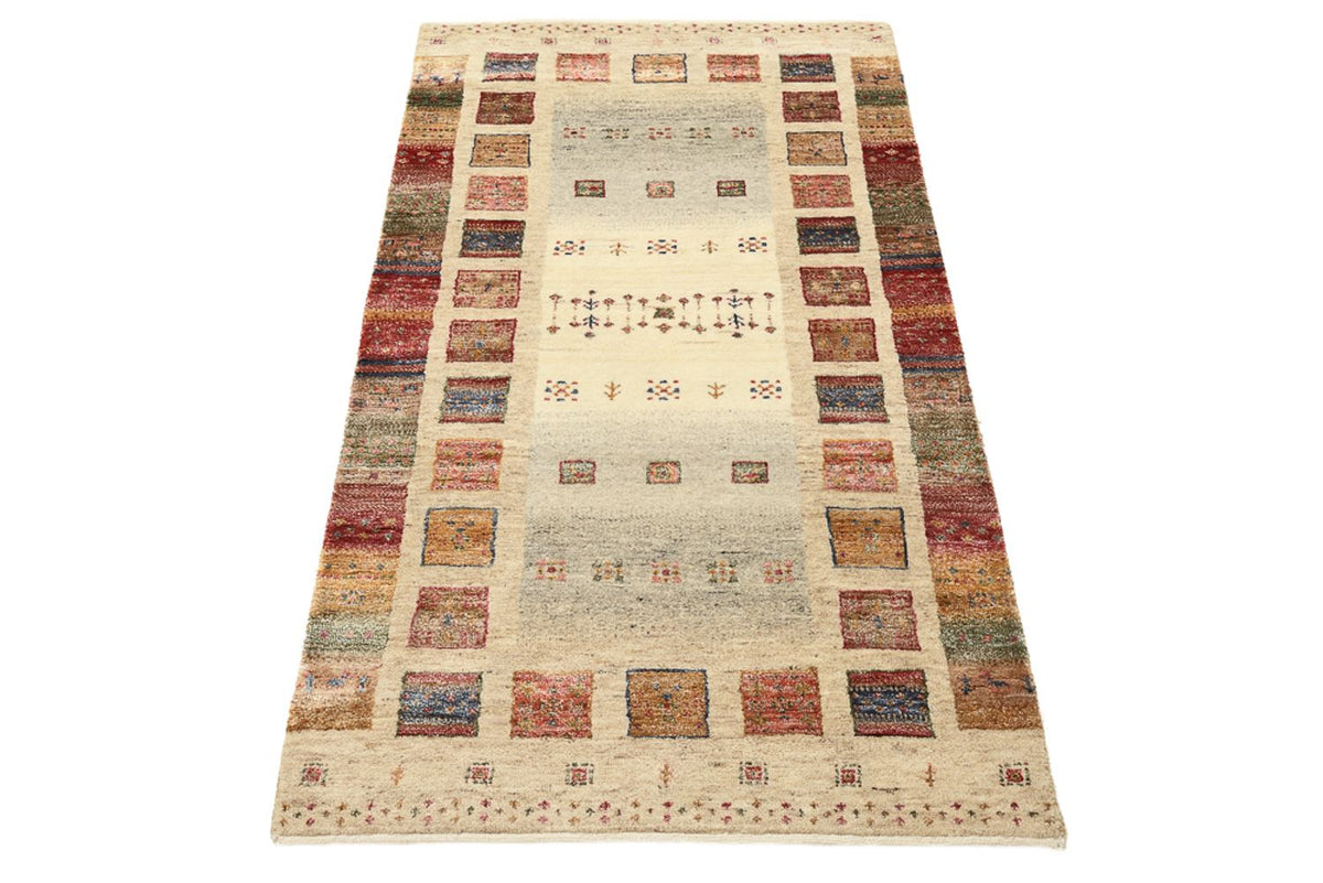 Tapis Gabbeh - Loribaft Indus - 145 x 77 cm - multicolore