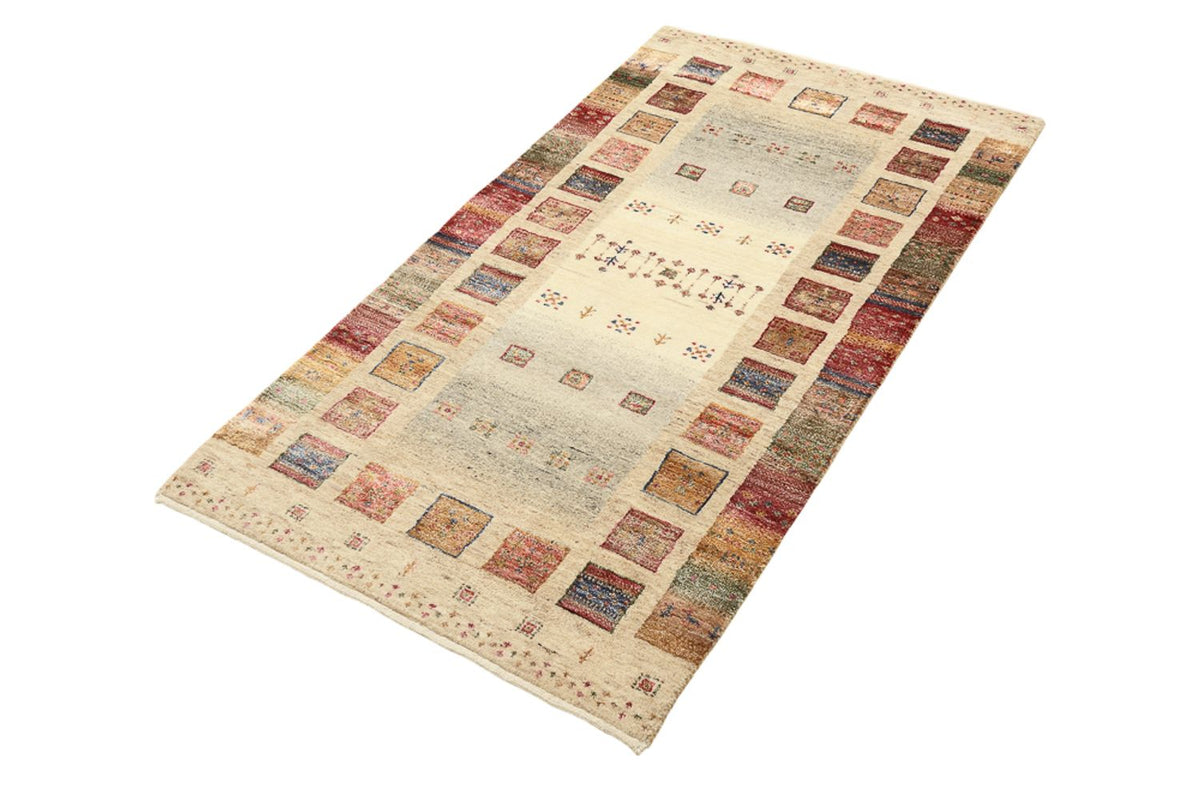 Tapis Gabbeh - Loribaft Indus - 145 x 77 cm - multicolore