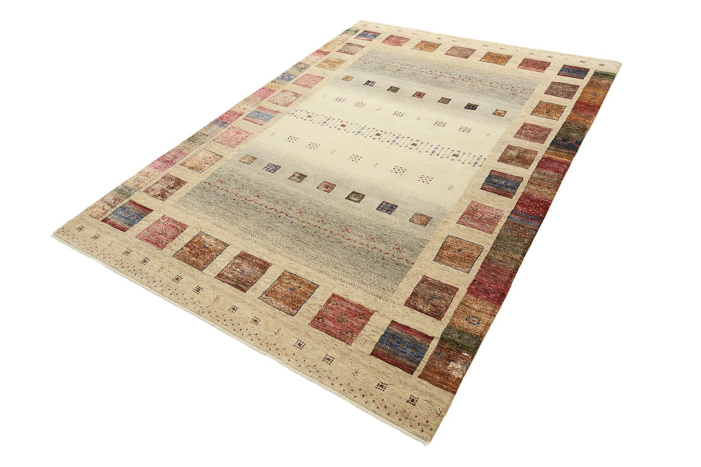 Tapis Loribaft indien Tapis 244x172cm - Tapis en laine