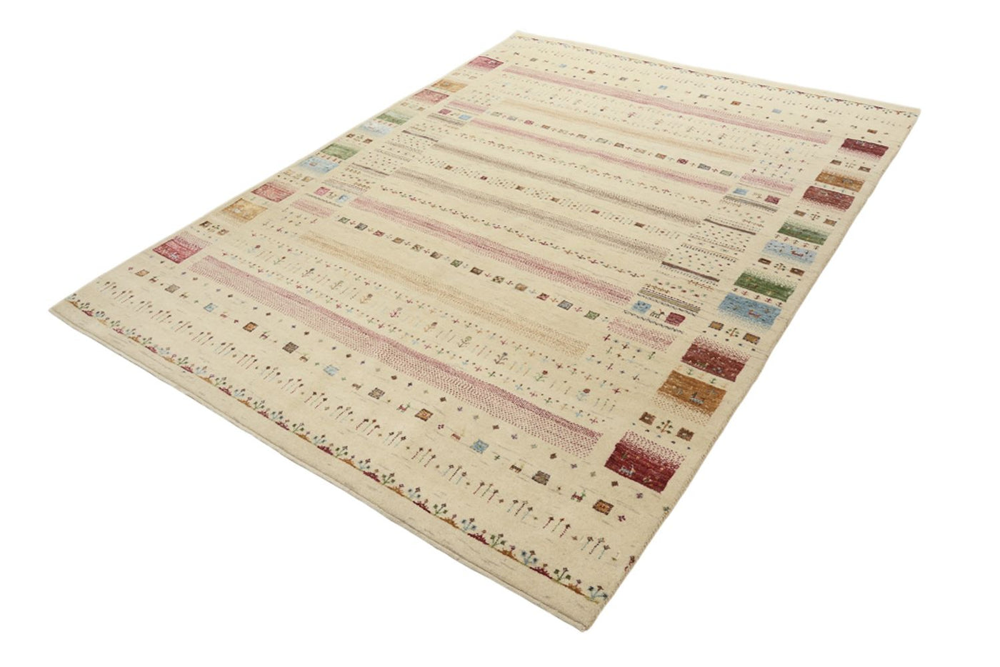 Tapis Loribaft indien Tapis 239x174cm - Tapis en laine