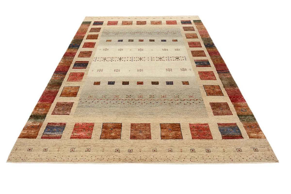 Tapis Gabbeh - Loribaft Indus - 302 x 205 cm - multicolore