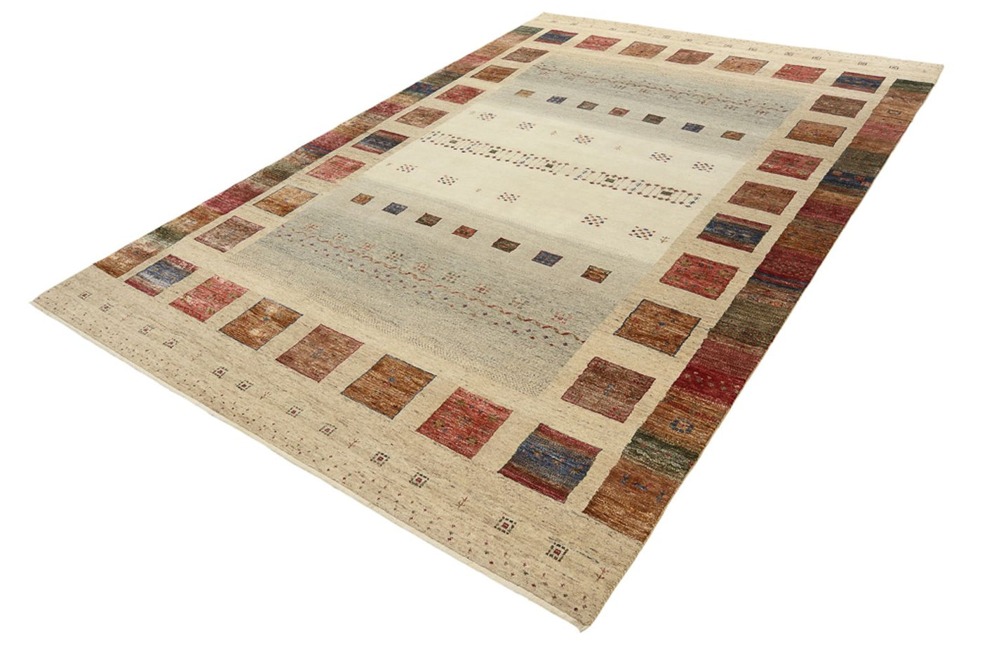 Tapis Loribaft indien Tapis 302x205cm - Tapis en laine