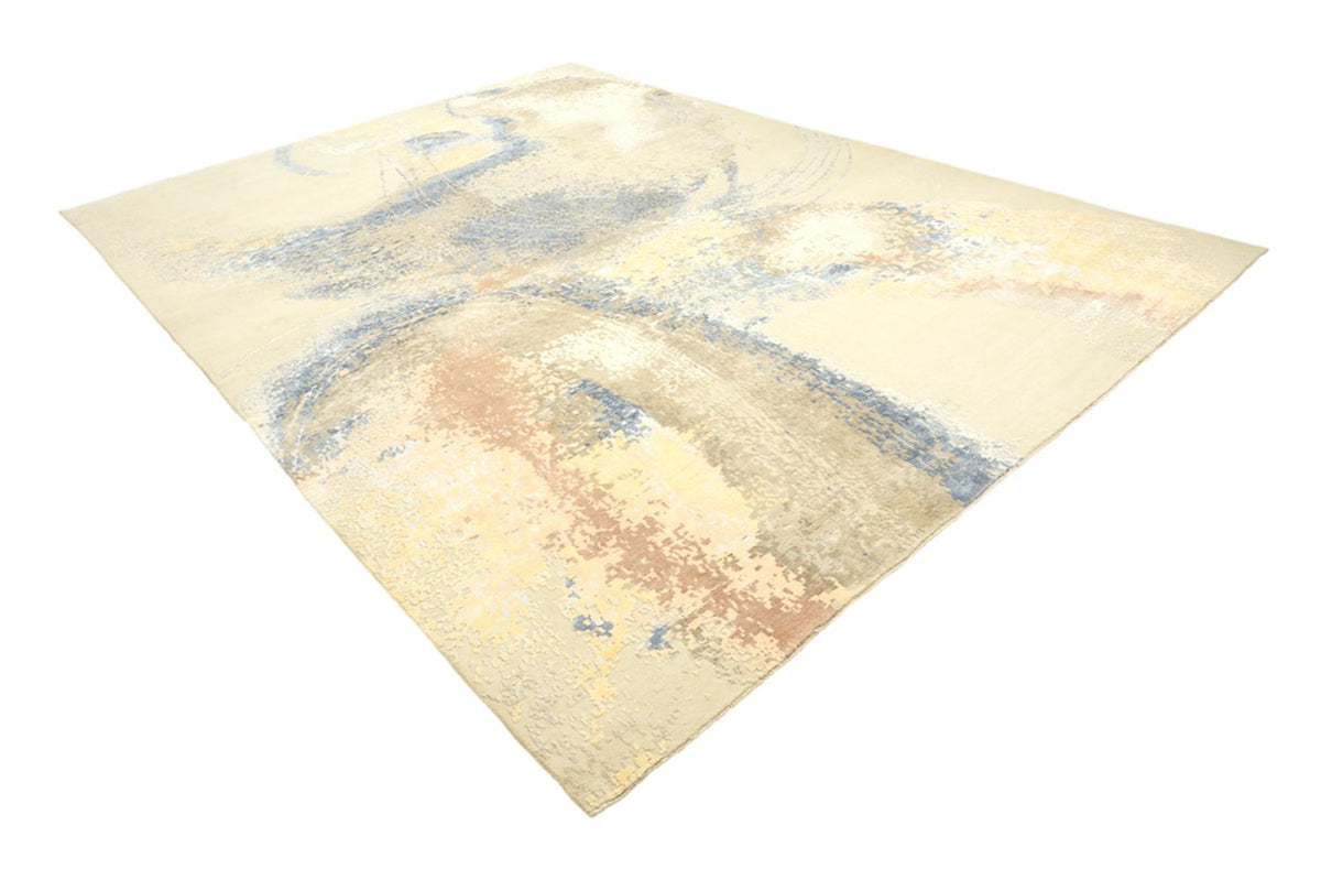 Tapis design - 372 x 281 cm - beige clair