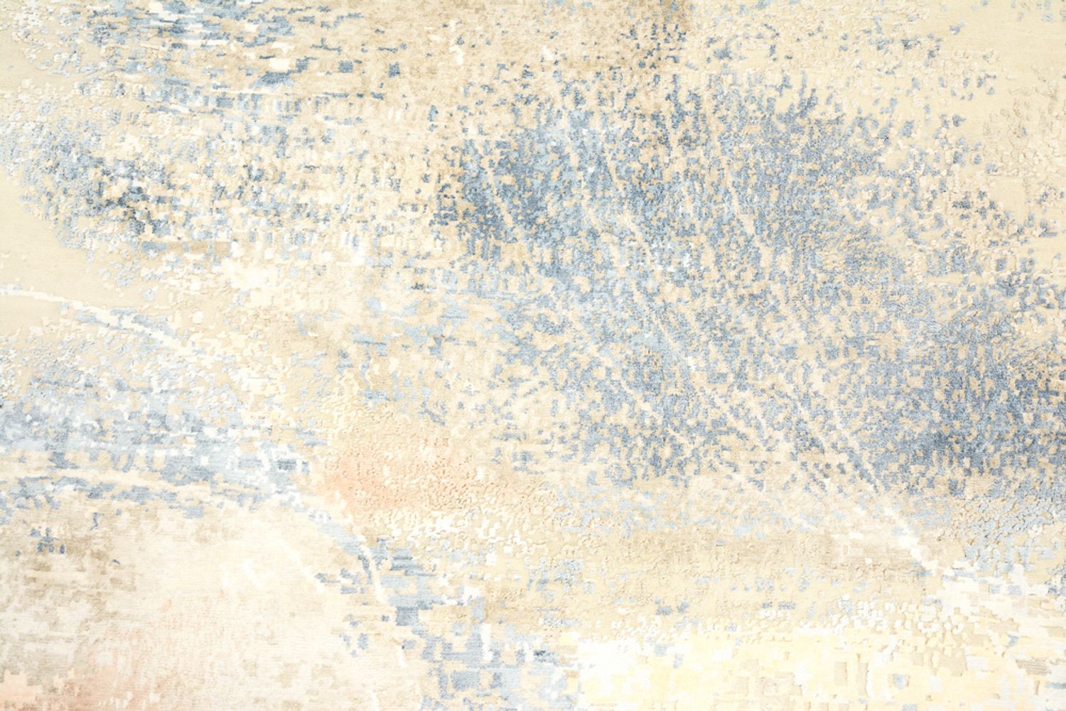 Tapis design - 372 x 281 cm - beige clair