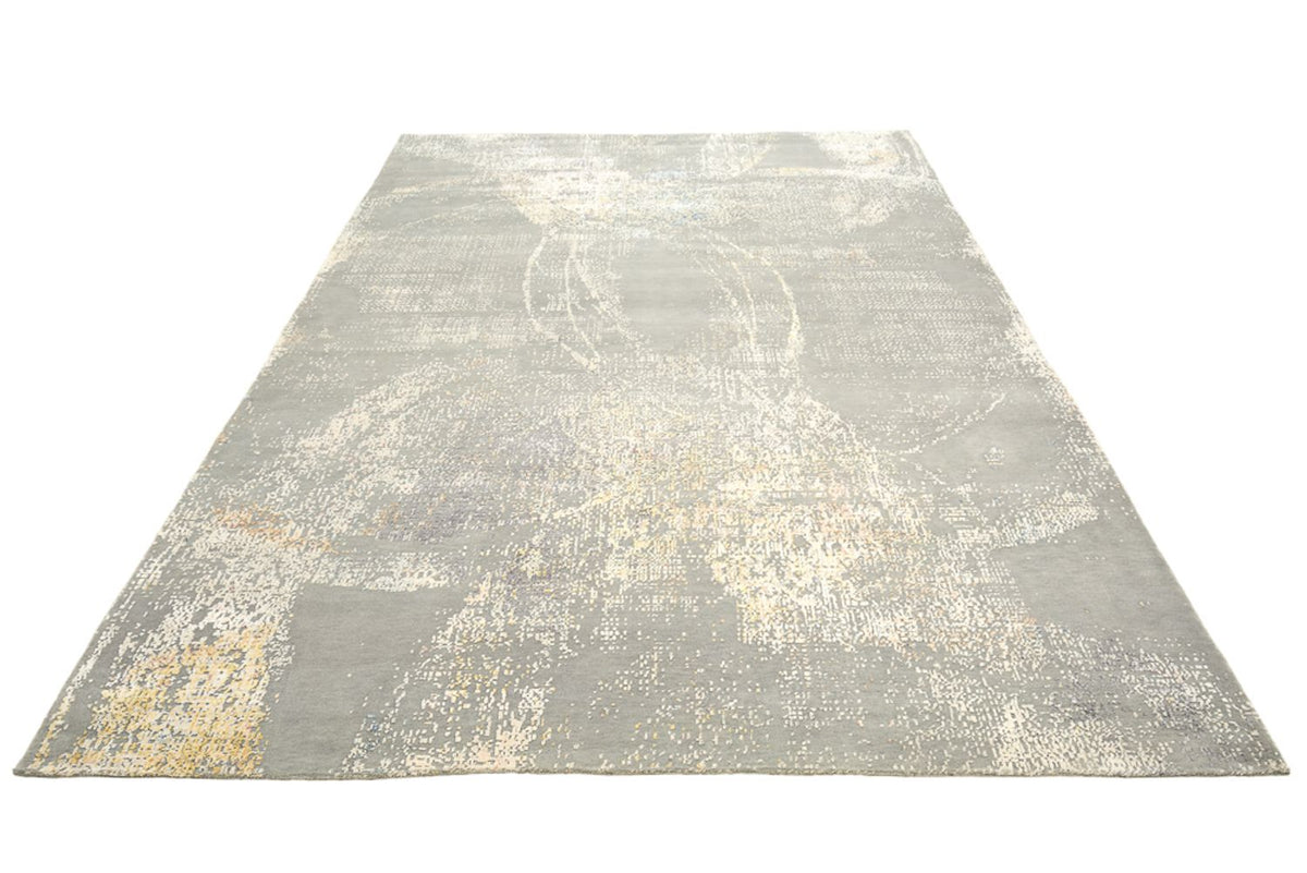 Tapis design - 366 x 281 cm - beige foncé