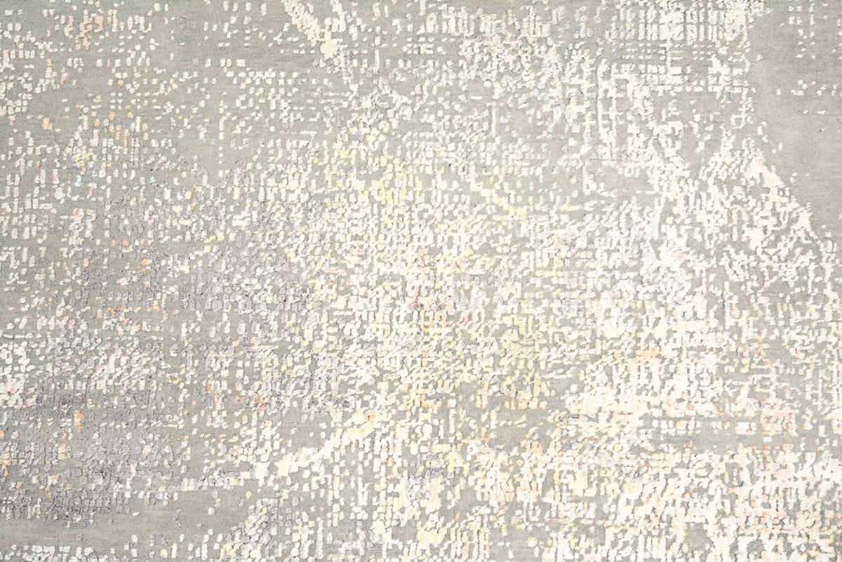 Tapis design - 366 x 281 cm - beige foncé