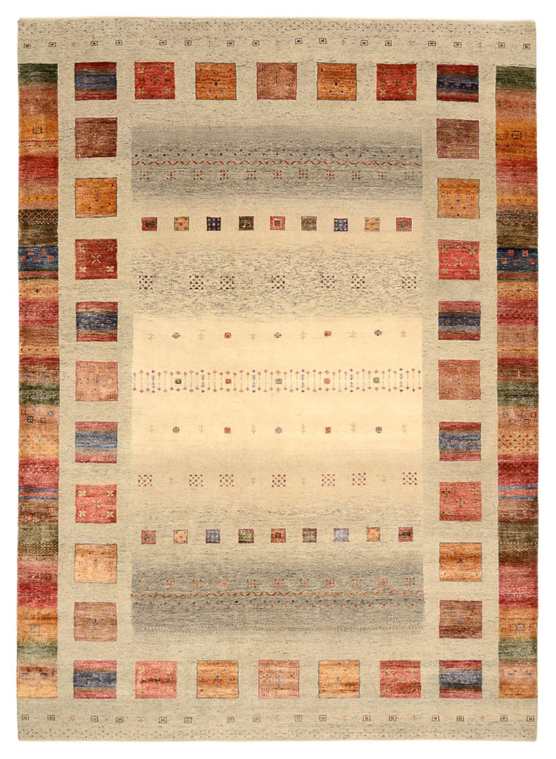 Tapis Gabbeh - Loribaft Indus - 348 x 250 cm - multicolore