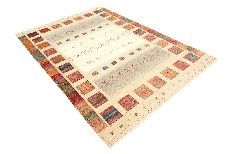 Tapis Gabbeh - Loribaft Indus - 244 x 175 cm - multicolore