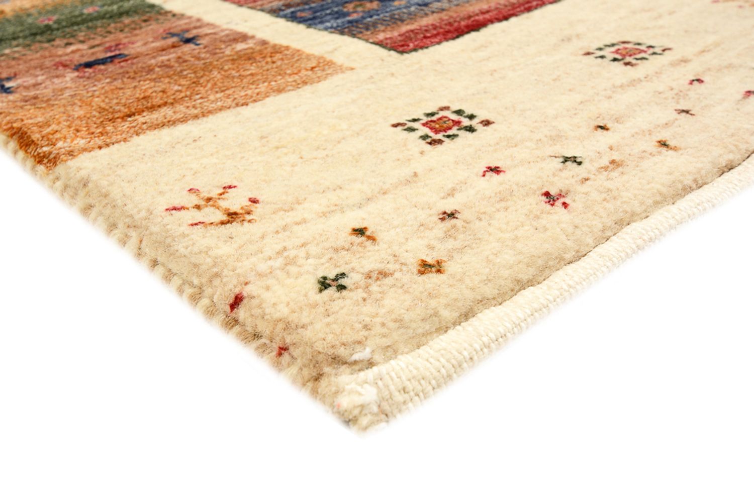 Tapis Gabbeh - Loribaft Indus - 242 x 168 cm - multicolore