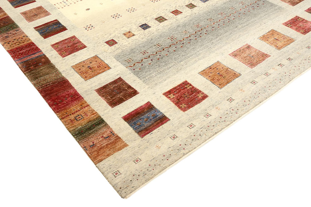 Tapis Gabbeh - Loribaft Indus - 341 x 248 cm - multicolore