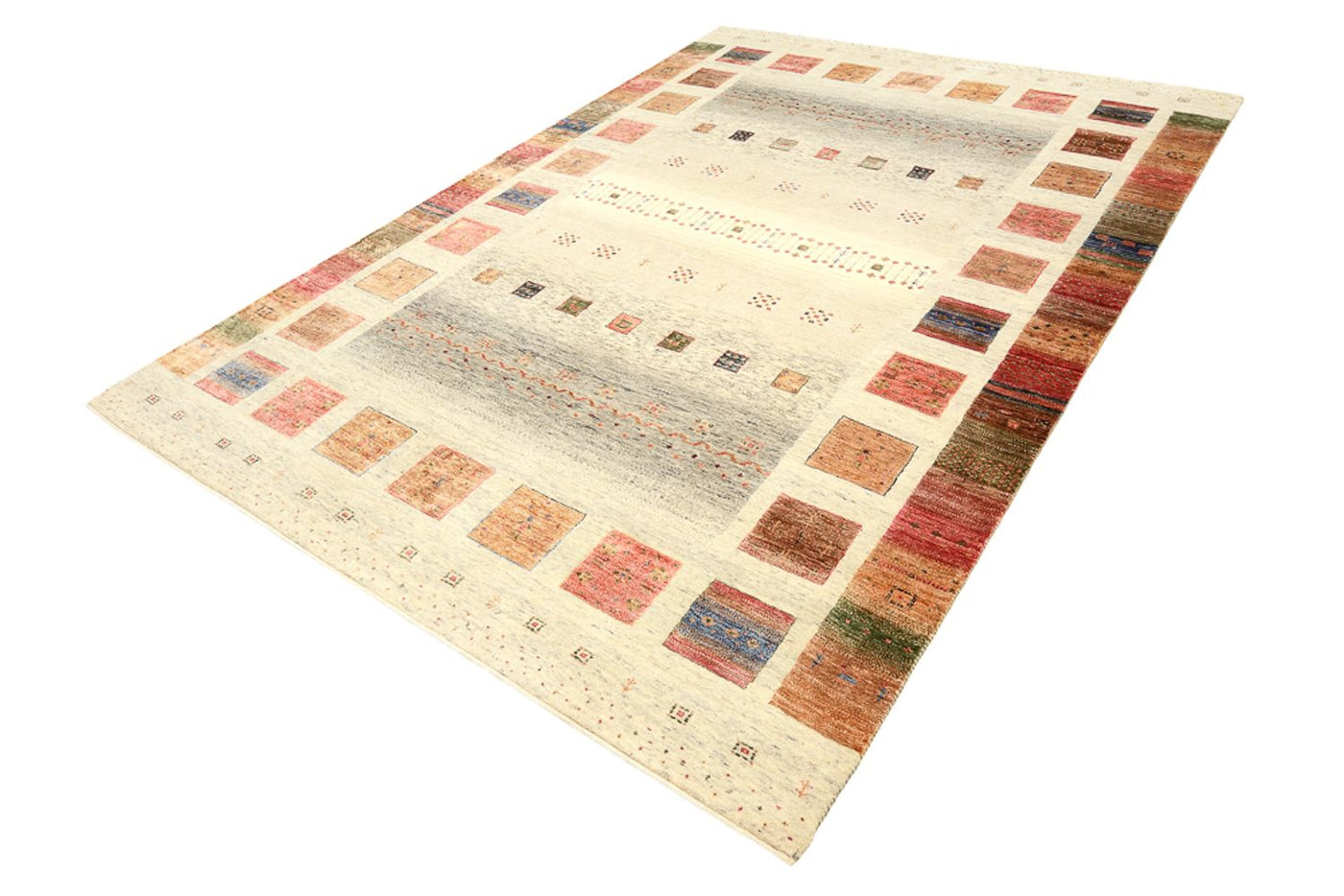 Tapis Loribaft indien Tapis 302x206cm - Tapis en laine