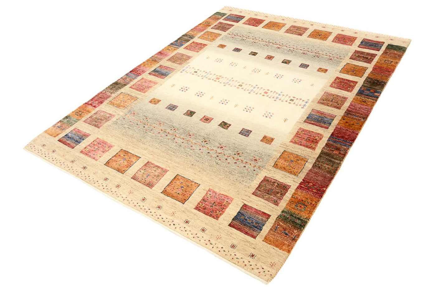 Tapis Loribaft indien Tapis 205x153cm - Tapis en laine
