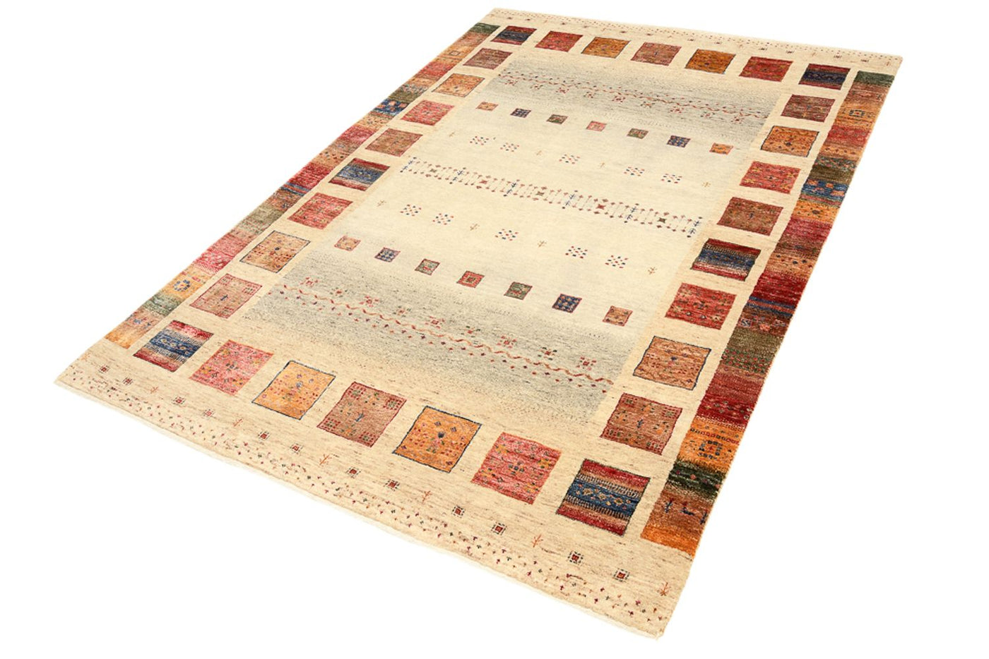 Tapis Loribaft indien Tapis 207x148cm - Tapis en laine