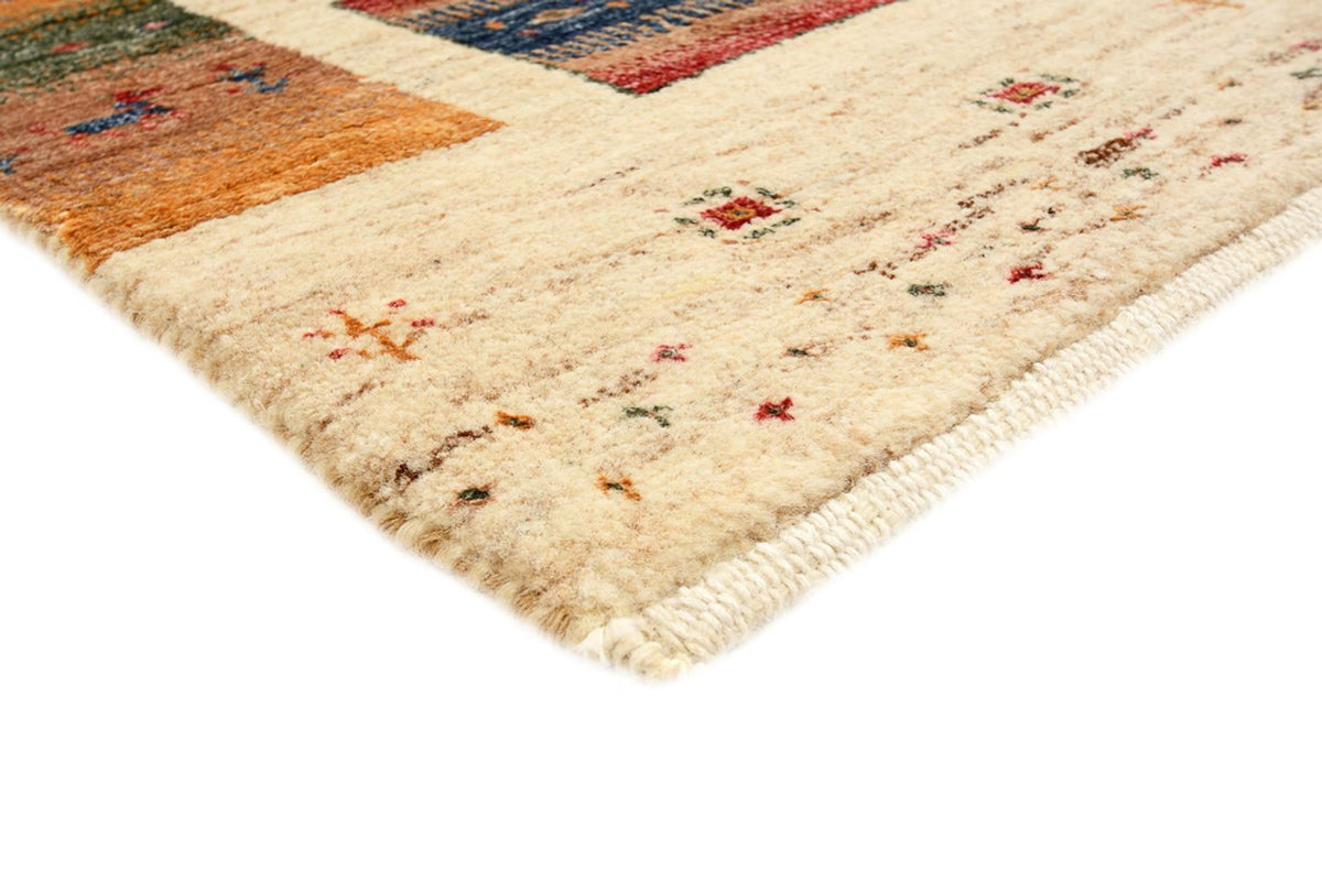 Tapis Gabbeh - Loribaft Indus - 207 x 148 cm - multicolore