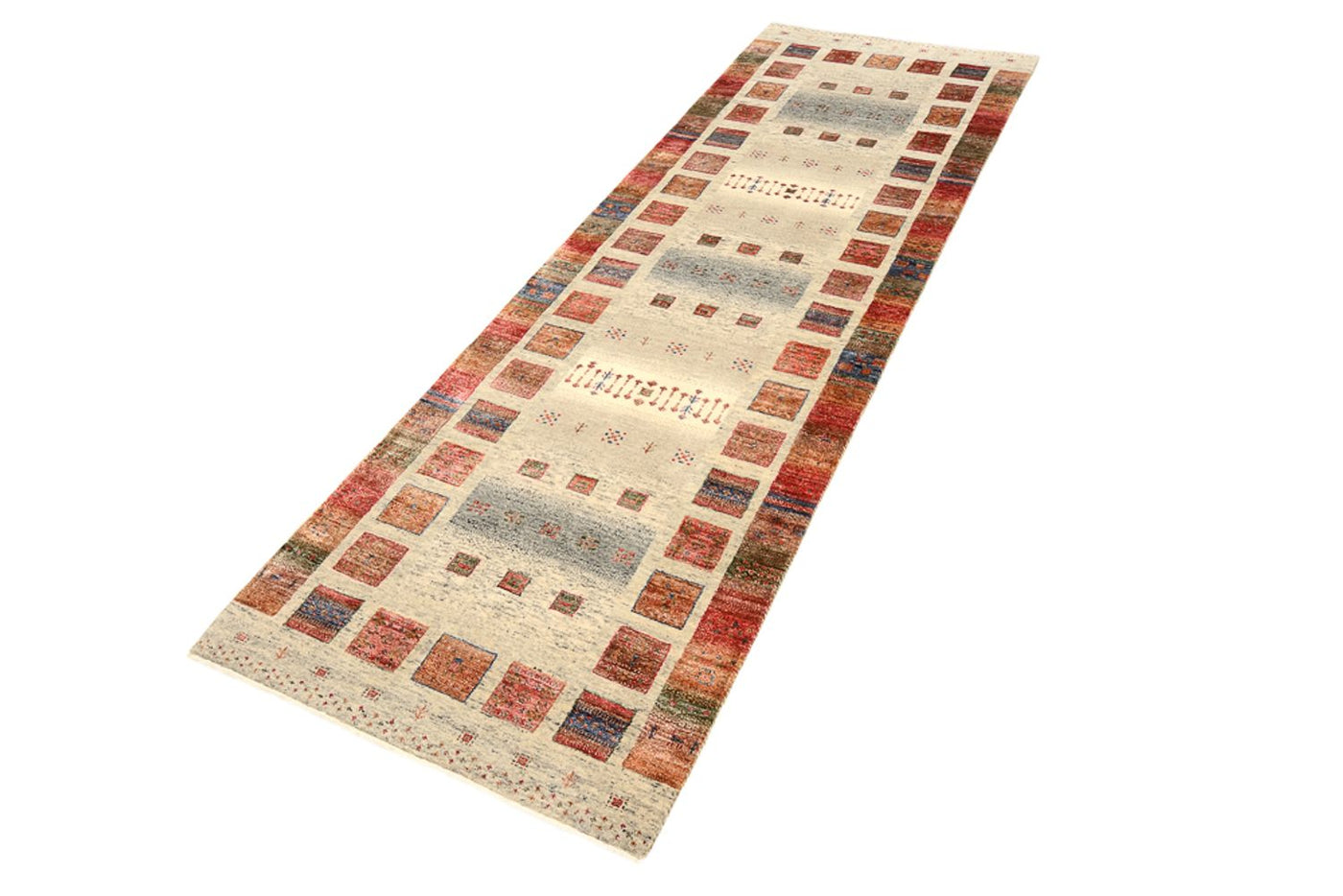 Tapis Loribaft indien Tapis 247x82cm - Tapis en laine