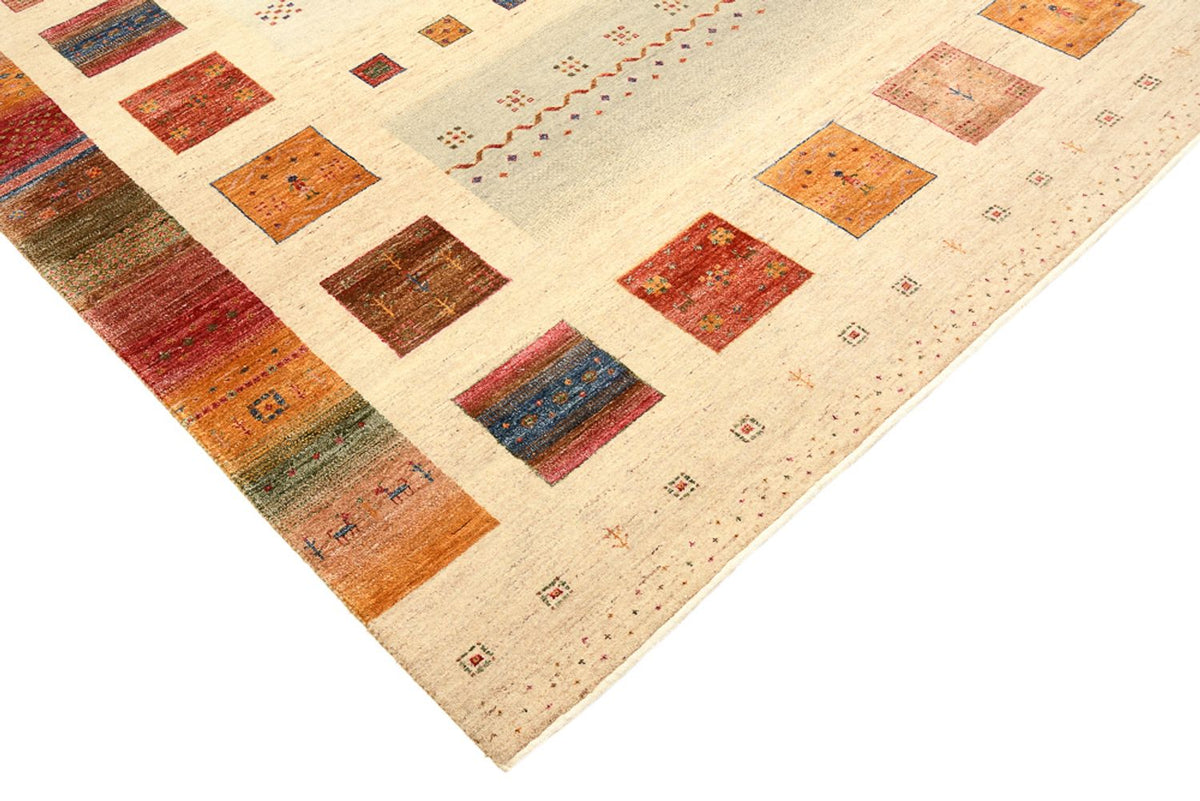 Tapis Gabbeh - Loribaft Indus - 345 x 247 cm - multicolore