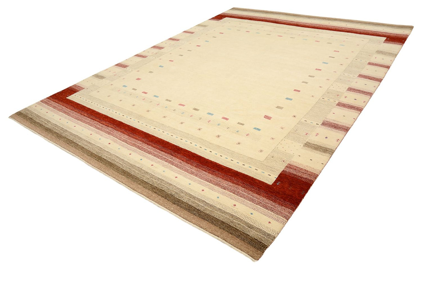 Tapis Loribaft indien Tapis 356x255cm - Tapis en laine