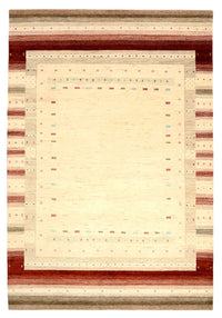 Tapis Gabbeh - Loribaft Indus - 304 x 205 cm - beige clair