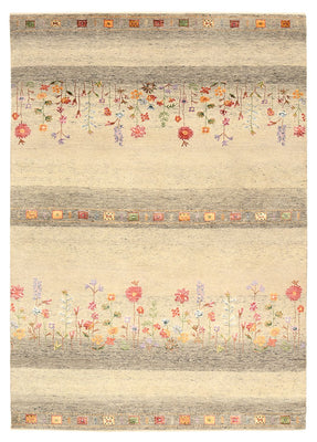 Tapis Gabbeh - Loribaft Indus - 244 x 173 cm - beige clair