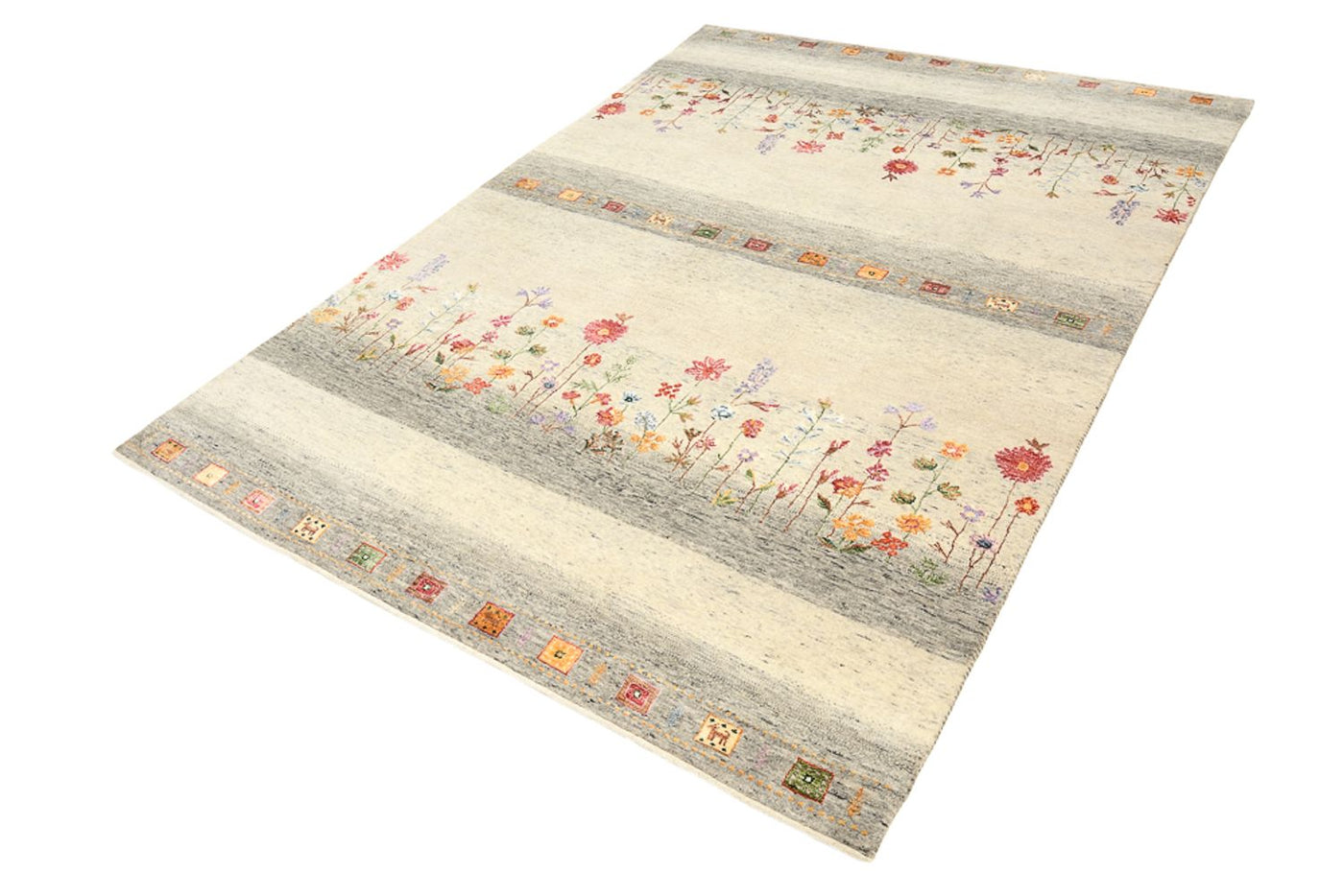 Tapis Loribaft indien Tapis 244x173cm - Tapis en laine