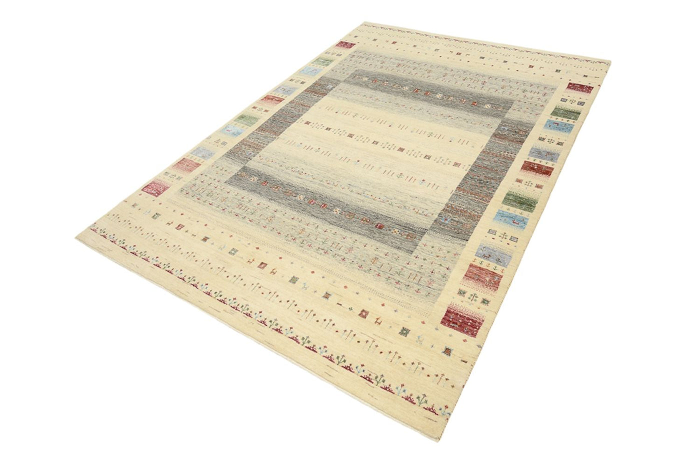 Tapis Loribaft indien Tapis 243x171cm - Tapis en laine